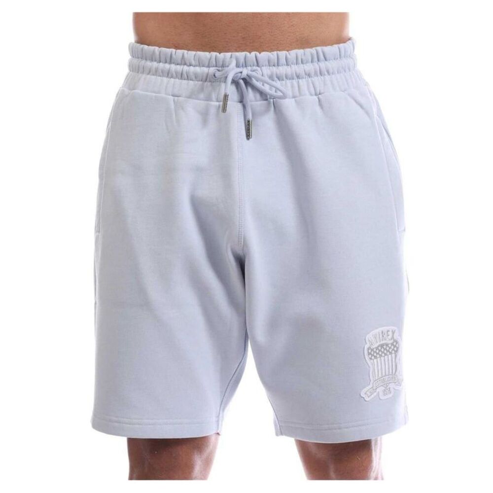 Avirex Mens Fleece Sweat Shorts / Sky Blue